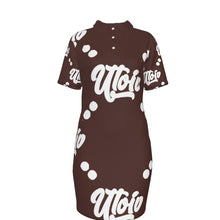 Load image into Gallery viewer, UTO IV Women's Polo Collar Dress

