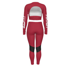 Load image into Gallery viewer, UTO IV Women's Sport Set With Backless Top And Leggings
