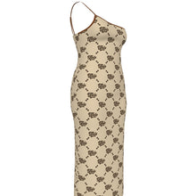 Load image into Gallery viewer, UTO IV Plus Size Oblique-Shoulder Dress
