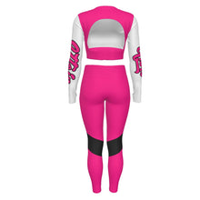 Load image into Gallery viewer, All-Over Print Women's Sport Set With Backless Top And Leggings
