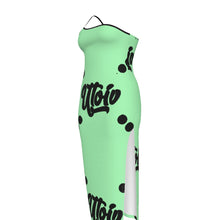 Load image into Gallery viewer, UTO IV Plus Size Oblique-Shoulder Dress
