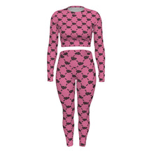 Load image into Gallery viewer, UTO IV Women's Sport Set With Backless Top And Leggings
