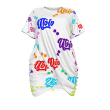 Load image into Gallery viewer, UTO IV Signature Stacked-Hem Dress — Plus Size
