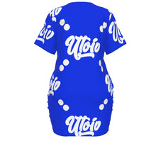 Load image into Gallery viewer, UTO IV Signature Stacked-Hem Dress — Plus Size
