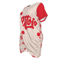 Load image into Gallery viewer, UTO IV "Cheesecake" Signature Stacked-Hem Dress — Plus Size
