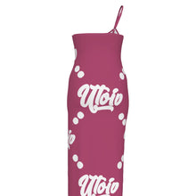 Load image into Gallery viewer, UTO IV Plus Size Oblique-Shoulder Dress
