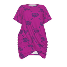 Load image into Gallery viewer, UTO IV Signature Stacked-Hem Dress — Plus Size
