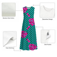 Load image into Gallery viewer, UTO IV Women's Cotton A-Line Dress

