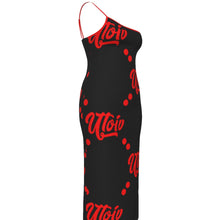 Load image into Gallery viewer, UTO IV Plus Size Oblique-Shoulder Dress
