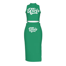 Load image into Gallery viewer, UTO IV Tank Top &amp; Split Skirt Set
