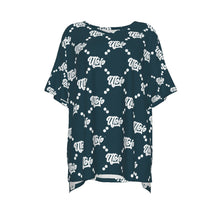 Load image into Gallery viewer, UTO IV Women's Drop-shoulder Short Sleeve T-shirt With Sleeve Loops(Plus Size)
