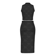 Load image into Gallery viewer, UTO IV Tank Top &amp; Split Skirt Set

