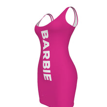 Load image into Gallery viewer, UTO IV Women's Bodycon Dress -  Barbie
