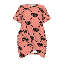 Load image into Gallery viewer, UTO IV Signature Stacked-Hem Dress — Plus Size
