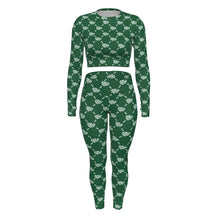 Load image into Gallery viewer, UTO IV Women's Sport Set With Backless Top And Leggings
