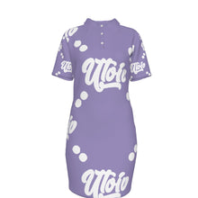 Load image into Gallery viewer, UTO IV Women's Polo Collar Dress
