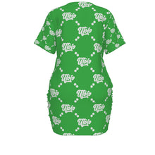 Load image into Gallery viewer, UTO IV Signature Stacked-Hem Dress — Plus Size
