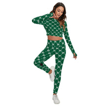Load image into Gallery viewer, UTO IV Women&#39;s Sport Set With Backless Top And Leggings
