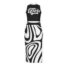 Load image into Gallery viewer, UTO IV Tank Top &amp; Split Skirt Set
