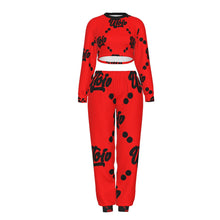 Load image into Gallery viewer, UTO IV Women's Crop Sweatshirt Suit
