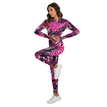 Load image into Gallery viewer, UTO IV &quot;Pink Mirage Ops&quot; Women&#39;s Sport Set With Backless Top And Leggings
