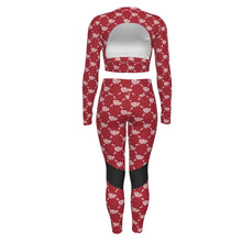 Load image into Gallery viewer, UTO IV Women's Sport Set With Backless Top And Leggings

