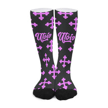 Load image into Gallery viewer, UTO IV "Mid-Evil" Unisex Long Socks
