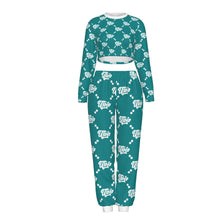 Load image into Gallery viewer, UTO IV Women's Crop Sweatshirt Suit
