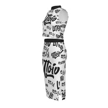 Load image into Gallery viewer, UTO IV Tank Top &amp; Split Skirt Set
