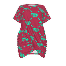 Load image into Gallery viewer, UTO IV Signature Stacked-Hem Dress — Plus Size
