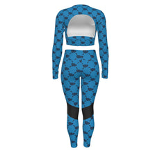 Load image into Gallery viewer, UTO IV Women's Sport Set With Backless Top And Leggings
