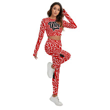 Load image into Gallery viewer, UTO IV Women&#39;s Sport Set With Backless Top And Leggings
