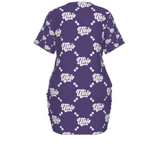 Load image into Gallery viewer, UTO IV Signature Stacked-Hem Dress — Plus Size
