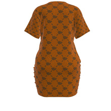 Load image into Gallery viewer, UTO IV Signature Stacked-Hem Dress — Plus Size
