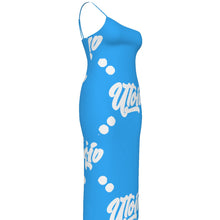 Load image into Gallery viewer, UTO IV Plus Size Oblique-Shoulder Dress

