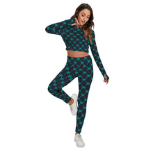 Load image into Gallery viewer, UTO IV Women&#39;s Sport Set With Backless Top And Leggings

