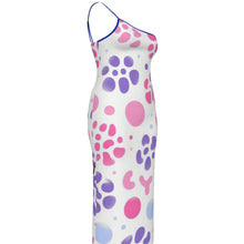 Load image into Gallery viewer, UTO IV Plus Size Oblique-Shoulder Dress
