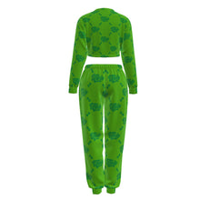 Load image into Gallery viewer, UTO IV Women's Crop Sweatshirt Suit
