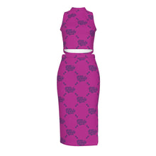 Load image into Gallery viewer, UTO IV Tank Top &amp; Split Skirt Set
