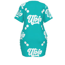 Load image into Gallery viewer, UTO IV Signature Stacked-Hem Dress — Plus Size
