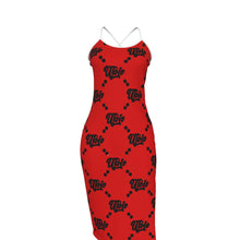 Load image into Gallery viewer, UTO IV Women's Back Cross Cami Dress
