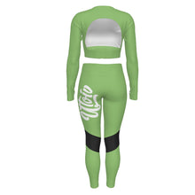 Load image into Gallery viewer, UTO IV Women's Sport Set With Backless Top And Leggings
