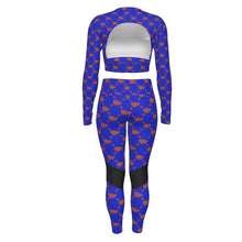 Load image into Gallery viewer, UTO IV Women's Sport Set With Backless Top And Leggings
