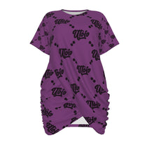 Load image into Gallery viewer, UTO IV Signature Stacked-Hem Dress — Plus Size
