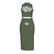 Load image into Gallery viewer, UTO IV Tank Top &amp; Split Skirt Set
