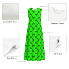 Load image into Gallery viewer, UTO IV Women's Cotton A-Line Dress
