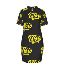 Load image into Gallery viewer, UTO IV Women's Polo Collar Dress
