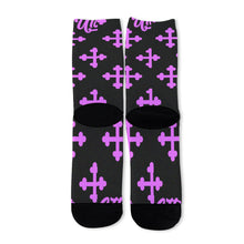 Load image into Gallery viewer, UTO IV "Mid-Evil" Unisex Long Socks
