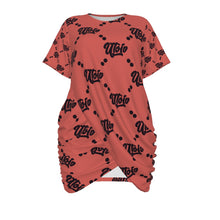Load image into Gallery viewer, UTO IV Signature Stacked-Hem Dress — Plus Size

