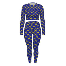 Load image into Gallery viewer, UTO IV Women's Sport Set With Backless Top And Leggings
